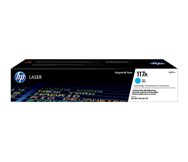HP 117A Cyan W2071A - 507591 - zdjęcie
